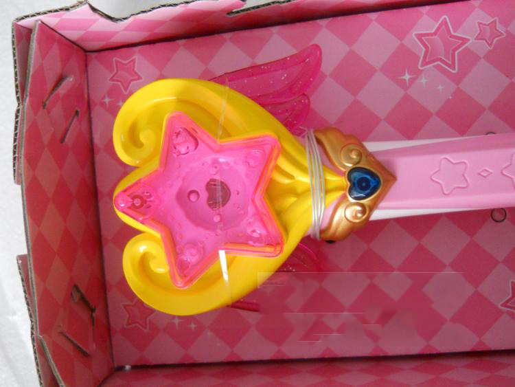 新品奥迪双钻巴拉拉小魔仙大电影美雪星翼高级魔法棒581311/2/3d