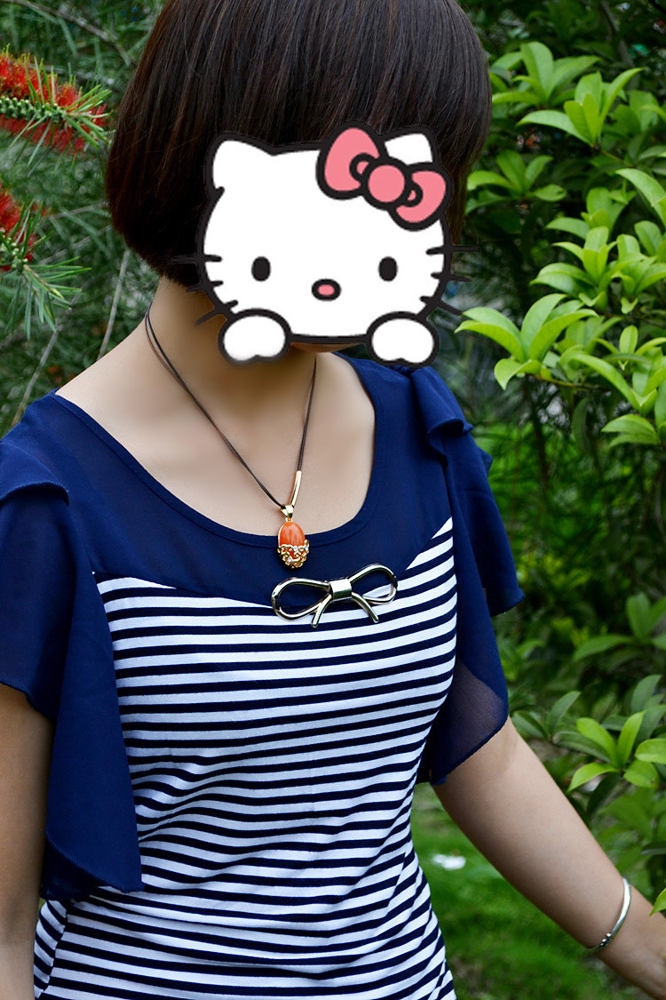 顶好饰品 韩版热卖 名媛范气质项链 女 韩国 短款 锁骨项链 hj112