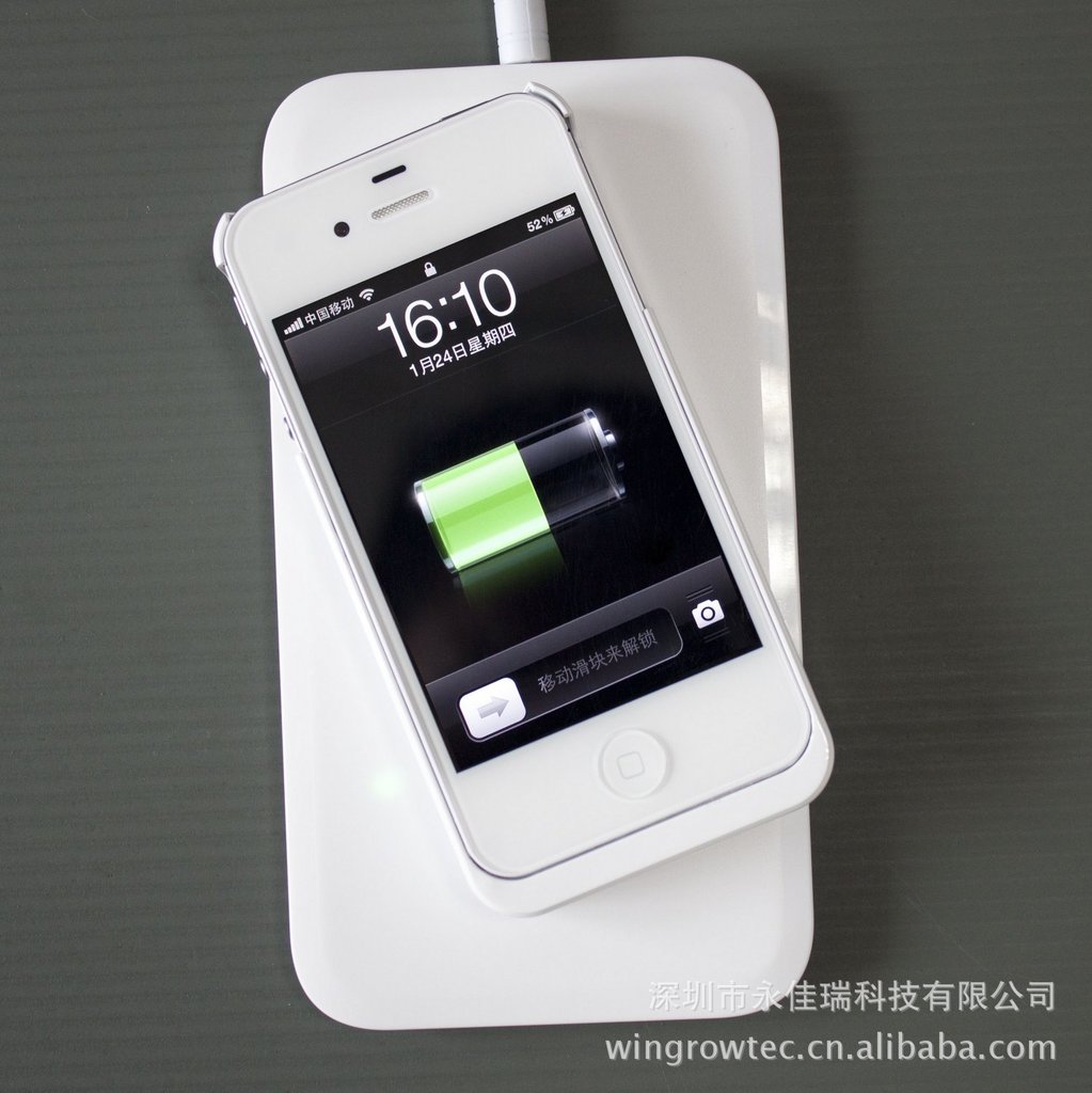 qi標準蘋果無線充電接收器,iphone4/4s通用 包郵 廠家直銷