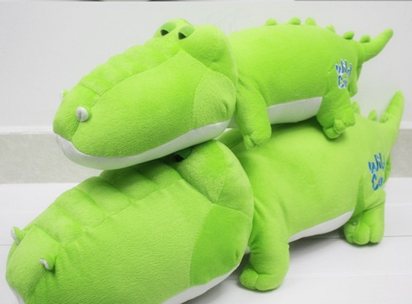 婚庆 仿真鳄鱼娃娃 大号公仔抱枕可爱 鳄鱼抱枕 毛绒公仔玩具