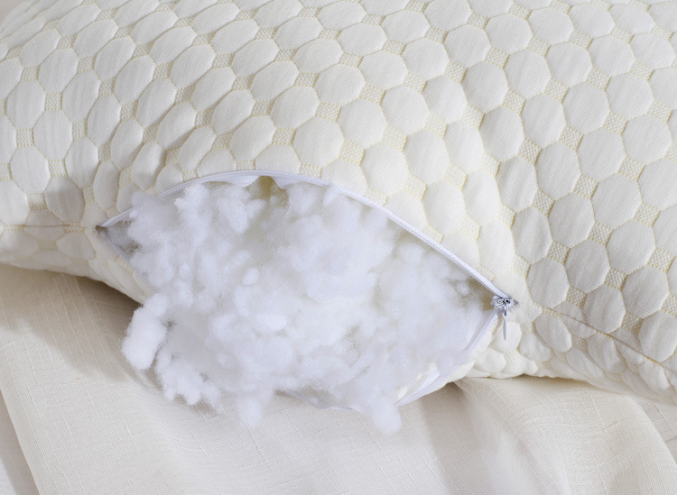 厂家批发 泡泡定型枕 羽丝绒枕 夏天专用 舒适保健