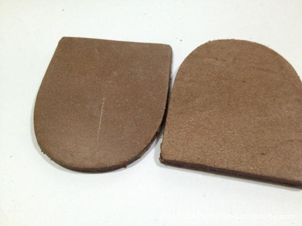 批发加工真皮大底牛皮男鞋大底跟垫天皮鞋底片