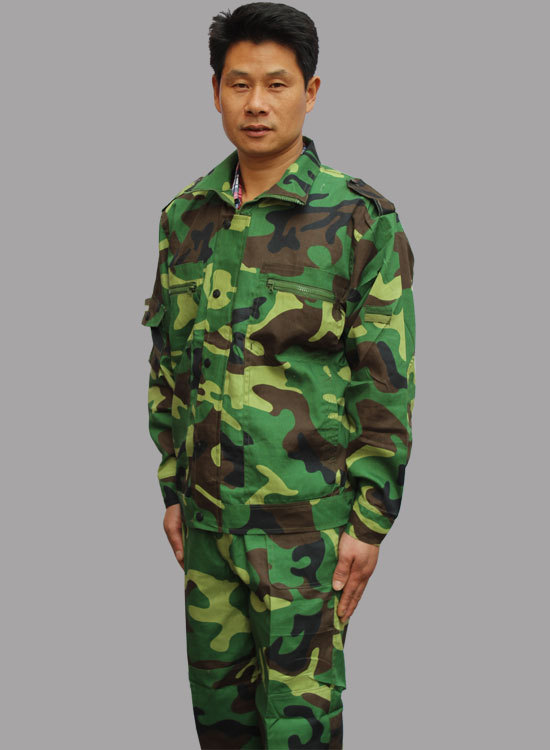 上海迷彩服作训服学生军训迷彩陆军迷彩丛林迷彩服套装