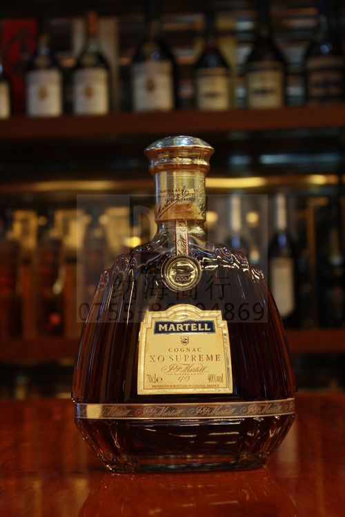 陈年老酒 法国老洋酒批发 90年代 干邑白兰地 马爹利白盒xo白瓶