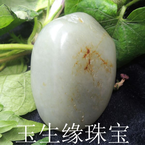 玉生缘 和田玉籽料俏色福寿如意吊坠 和田玉批发 南阳玉器批发网