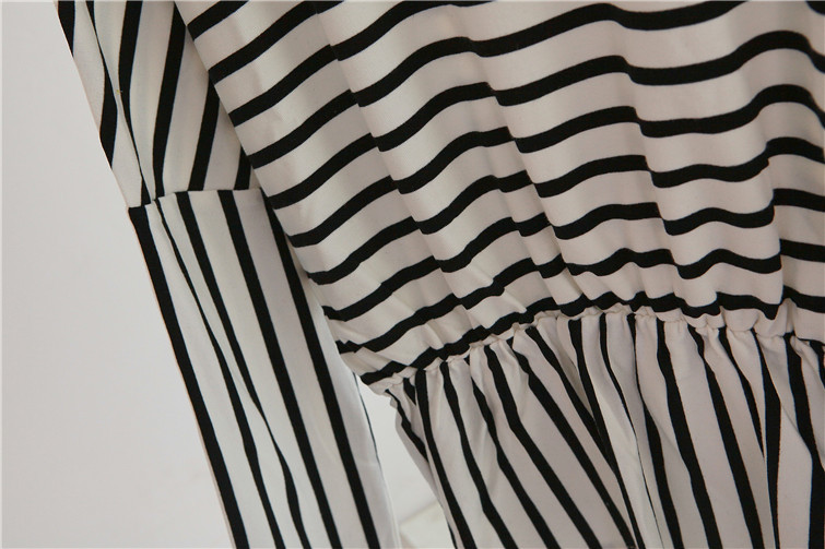 2013冬装新品 韩版百搭时尚 收腰条纹蝙蝠袖长袖t恤39286