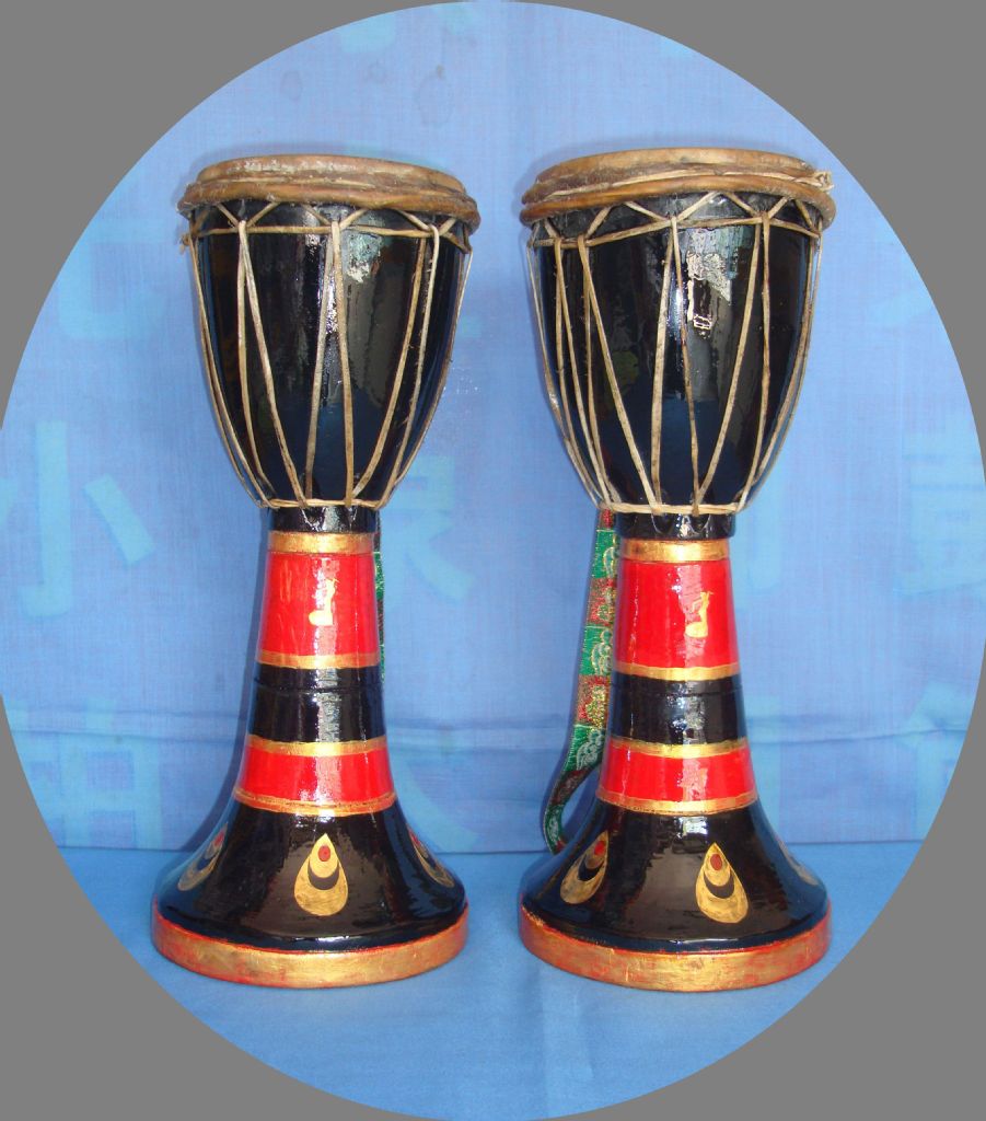 工艺品 纪念品 象脚鼓 摆件玩具 傣族欢歌象脚鼓 傣族特色礼品