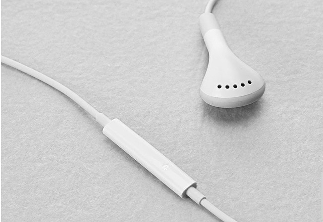 苹果4代耳机线控耳机 蓝版 ipad iphone4耳机带麦带调音厂家直销