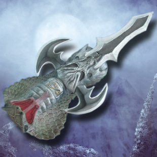 动漫游戏周边 游戏装备 万圣节道具 电影仿真道具 手臂剑