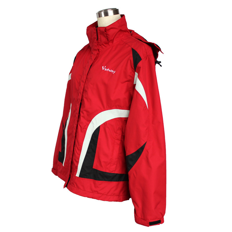 冲锋衣 户外防风防雨透气保暖耐磨两件套三合一冲锋衣 女款户外