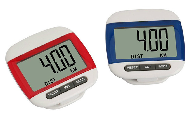 大屏幕多功能电子计步器跑步记数器步行计数器测脂肪卡路里计算器