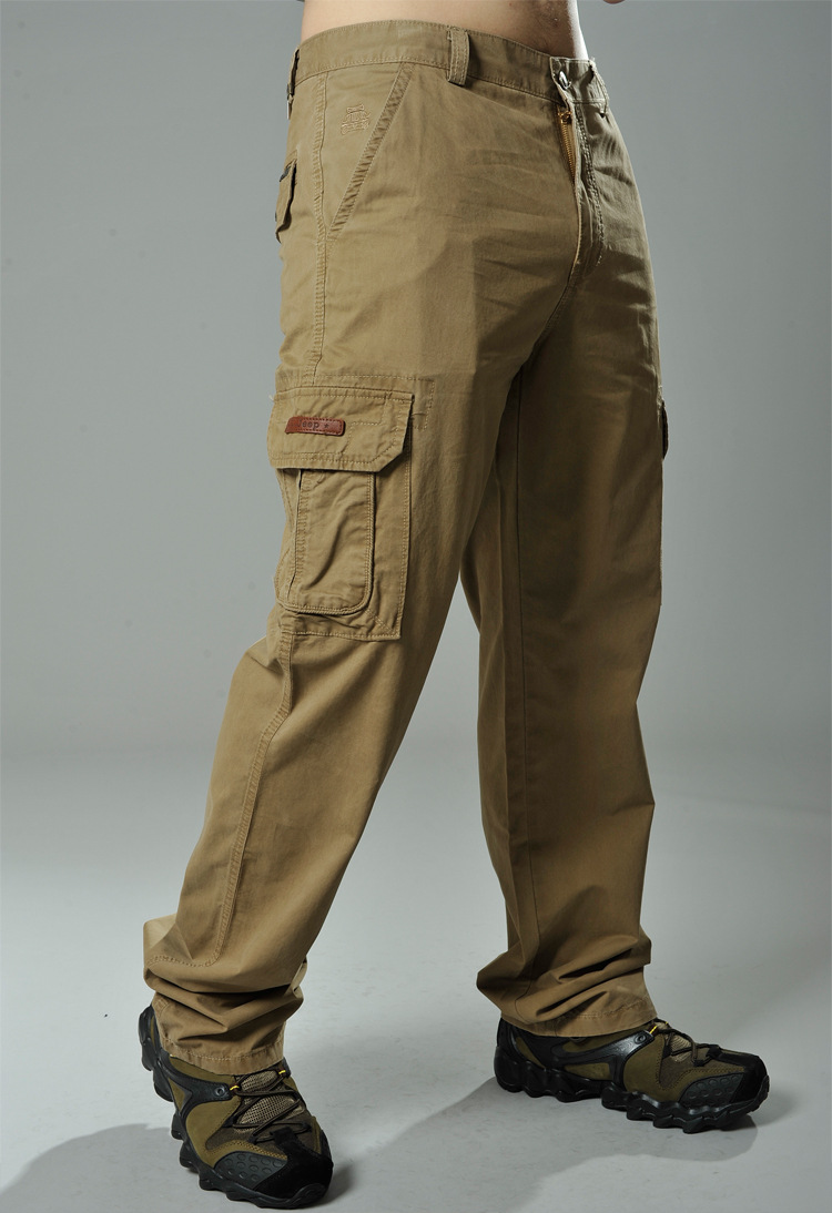 afsjeep战地吉普工装裤 男士大码休闲多袋休闲裤长裤男裤2306