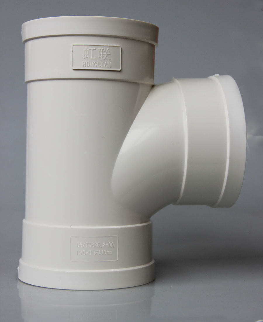 pvc Φ110顺水三通