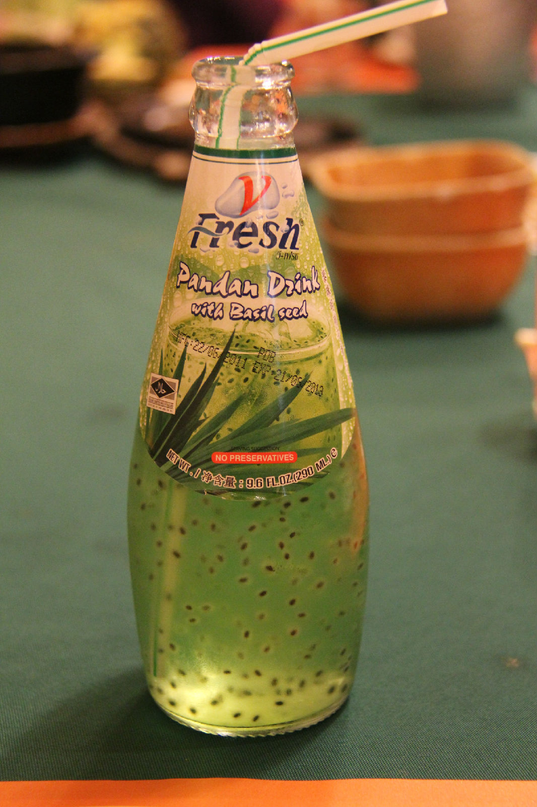 泰国进口 泰咪 果密汁明列子汁 290ml*24瓶/箱