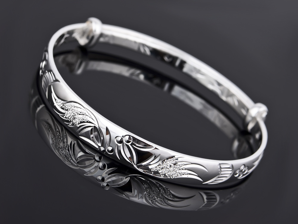 亲嘴鱼手镯s990纯银女 双鱼千足银手镯新年送妈妈 爱心银饰