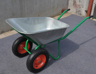 镀锌双轮手推车