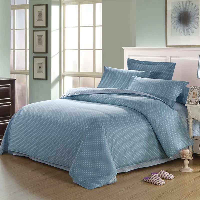 2013新款雅士利家纺全棉四件套床单被套枕套 床上用品韩国