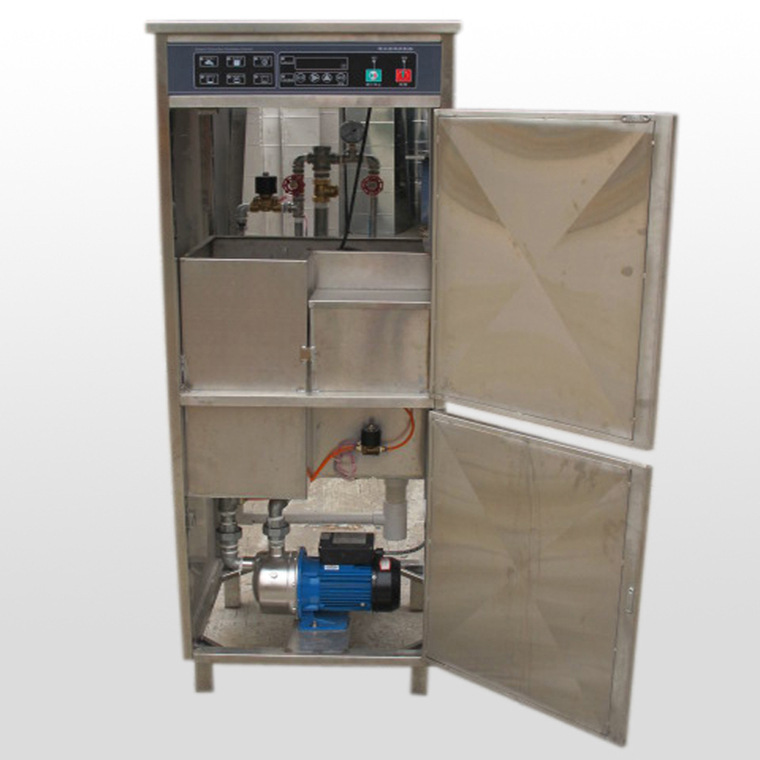 厂家直销 不锈钢运水烟罩控制箱 商用厨房油烟净化设备