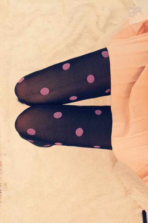 2013春装时尚新款 韩版 糖果色圆点丝袜 打底连裤袜图片_33