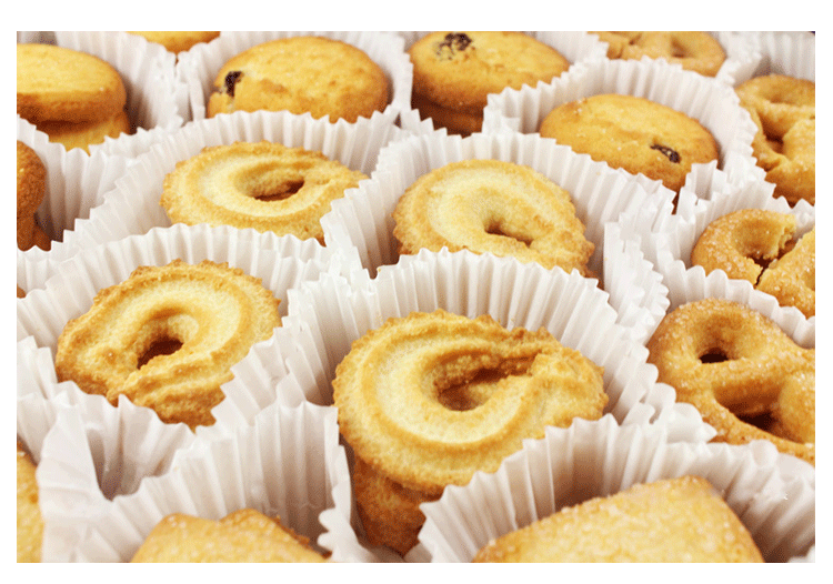 danisa皇冠丹麦曲奇饼干 印尼进口零食品 蓝色罐装黄油曲奇454g