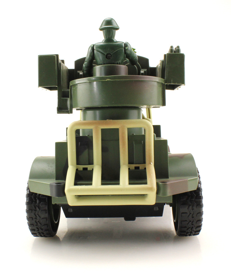 0965a 1:16 越野遥控装甲战车 儿童玩具 军事模型车 灯光音乐图片_18