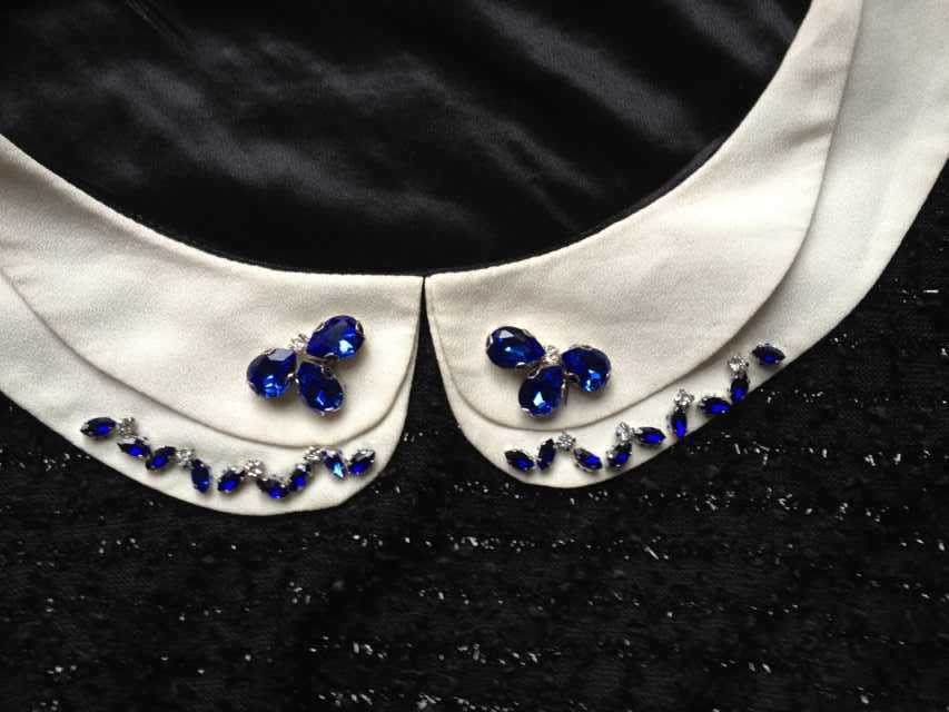 手工钉珠衣服,串珠,diy手工