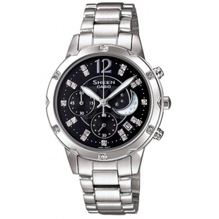 sheen系列 she-5017d-1a 女士石英表