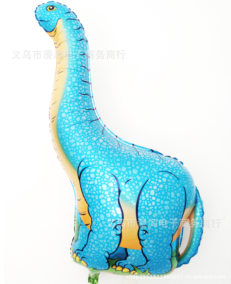 外贸气球 氢气球批发 恐龙气球 造型气球 儿童玩具 铝膜铝箔批发