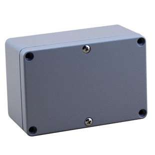 120*80*55mm铸铝防水盒,户外不锈钢防水接线盒