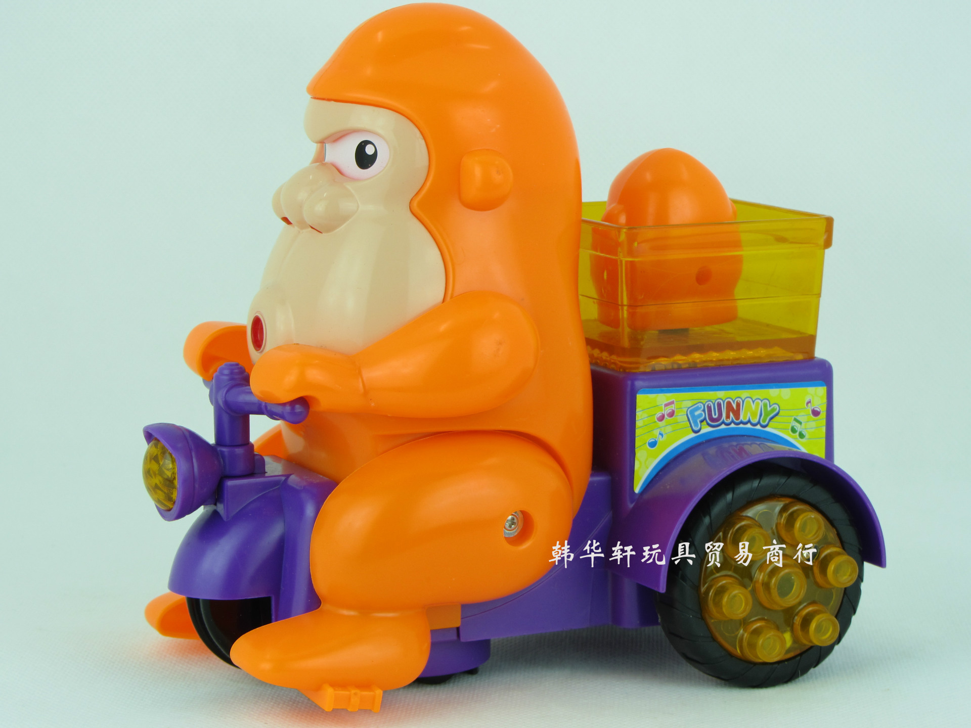 电动声光大猩猩 电动玩具 音乐灯光玩具 儿童玩具 玩具批发