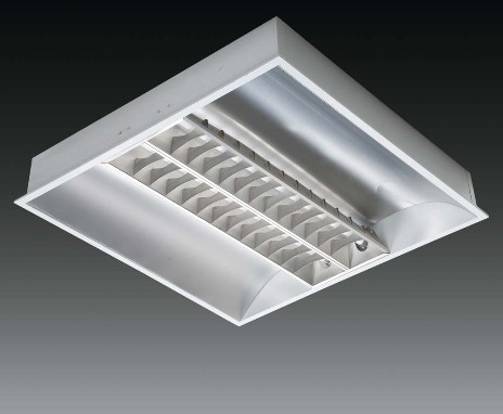 厂家直销 加工定制 办公照明吊线灯 铝材格栅灯盘 28w 40w