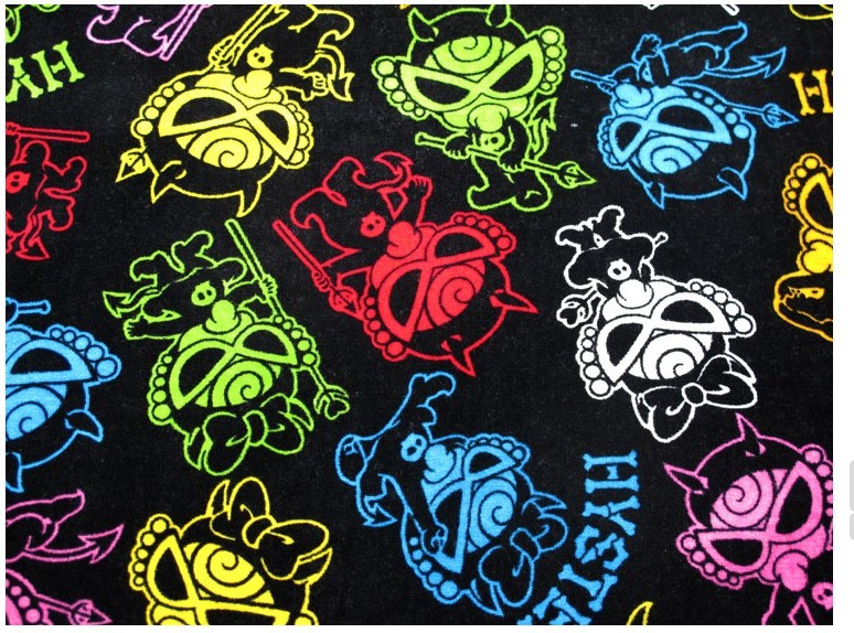 my first hysteric 可爱卡通图案 黑超奶嘴毛毯