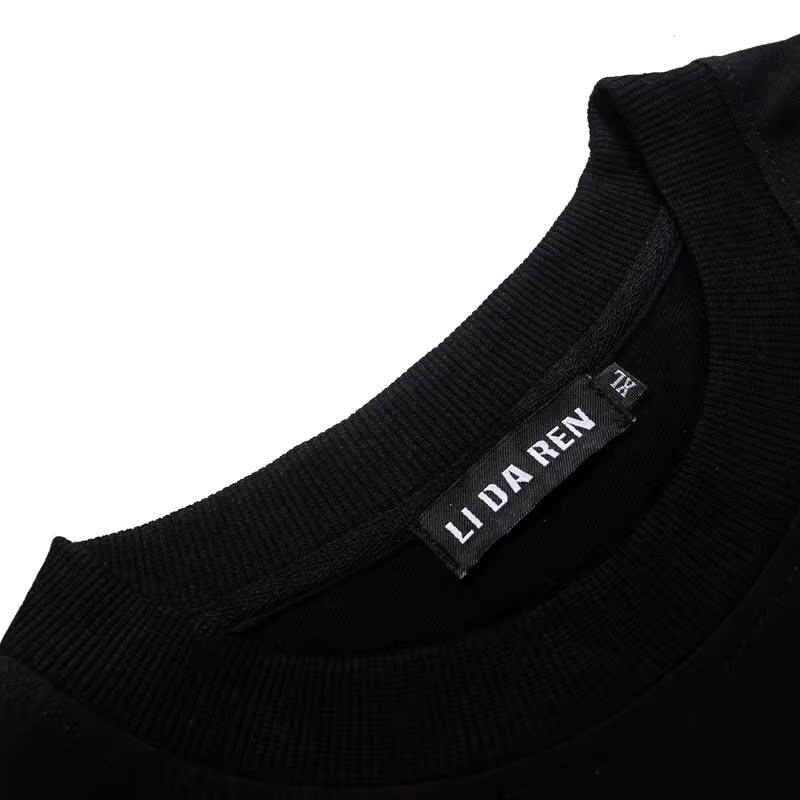 潮牌pyrex 23号印花 休闲纯棉圆领长袖t恤 男长袖纯棉