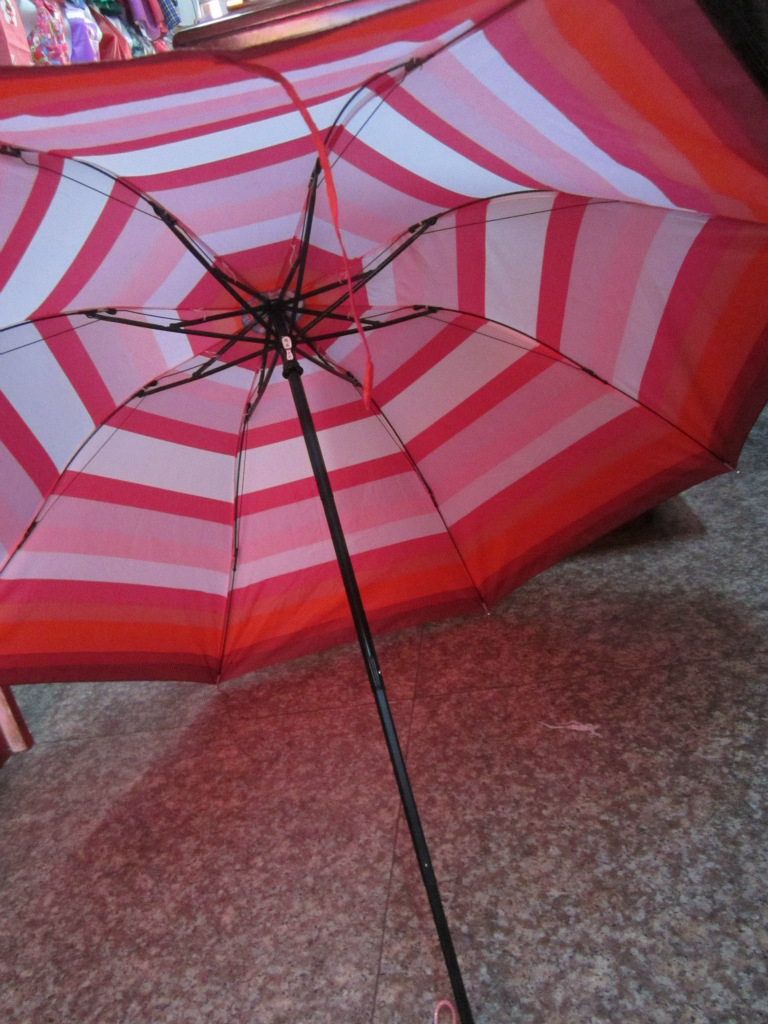 新款七彩条8k晴雨折伞 防晒防雨 遮阳必备折伞 多色 时尚亮丽