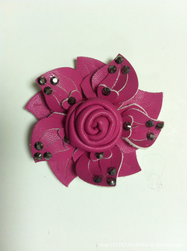 厂家供应 精美手工制作 款式多样 高档鞋材饰品鞋花