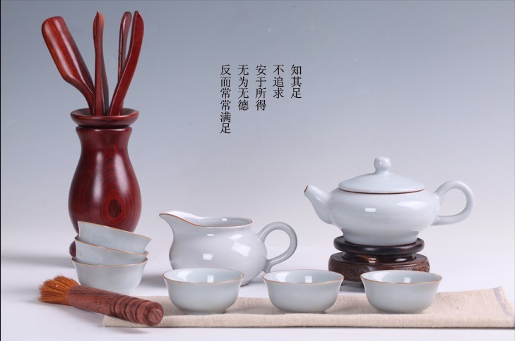 有道 北海高端茶具批發 廣西陶瓷茶具禮品定製