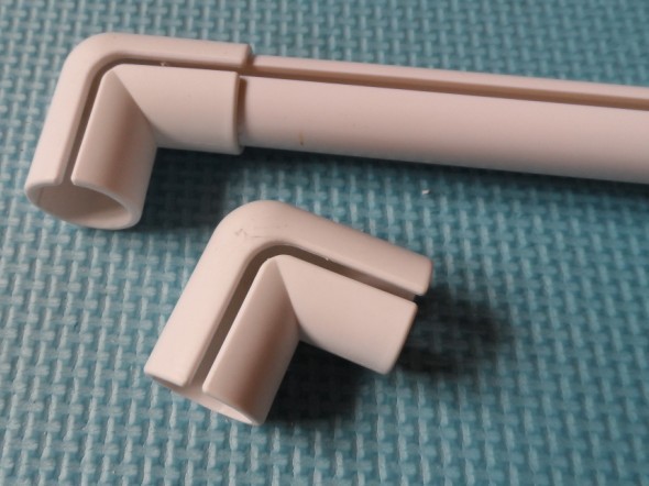 ftth光纤室外布线c型管 c型管三通 c型管配件