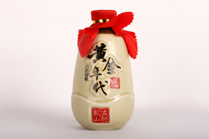 绍兴黄酒古越龙山黄金年代八年陈酿370ml*12一箱 送礼佳品