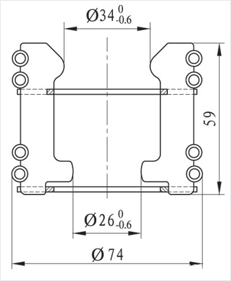 厂家直销批发供应优质gc5-630a捆绑式梅花触头 dya103
