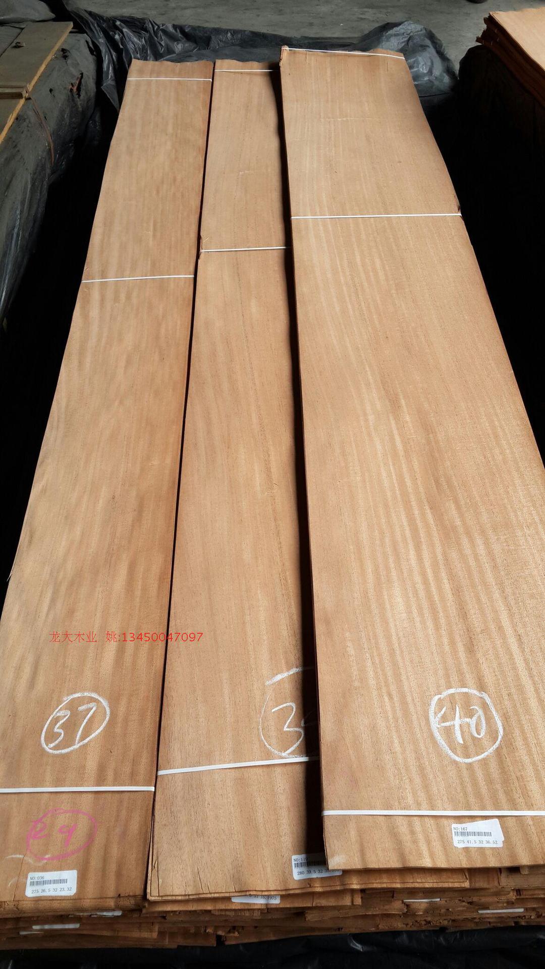 桃花芯天然实木木皮 家具橱柜木门贴面贴皮 饰面板室内装修材料