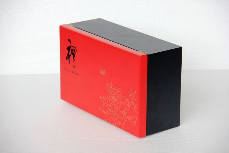 新款一鹭莲升茶叶礼盒 高档茶叶木质包装批发