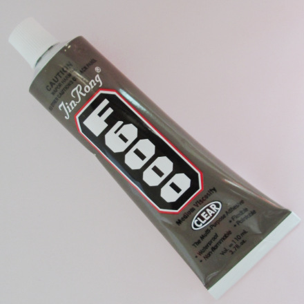 f6000 点钻胶水 牙膏胶 饰品胶 合金树脂配件胶水 110ml