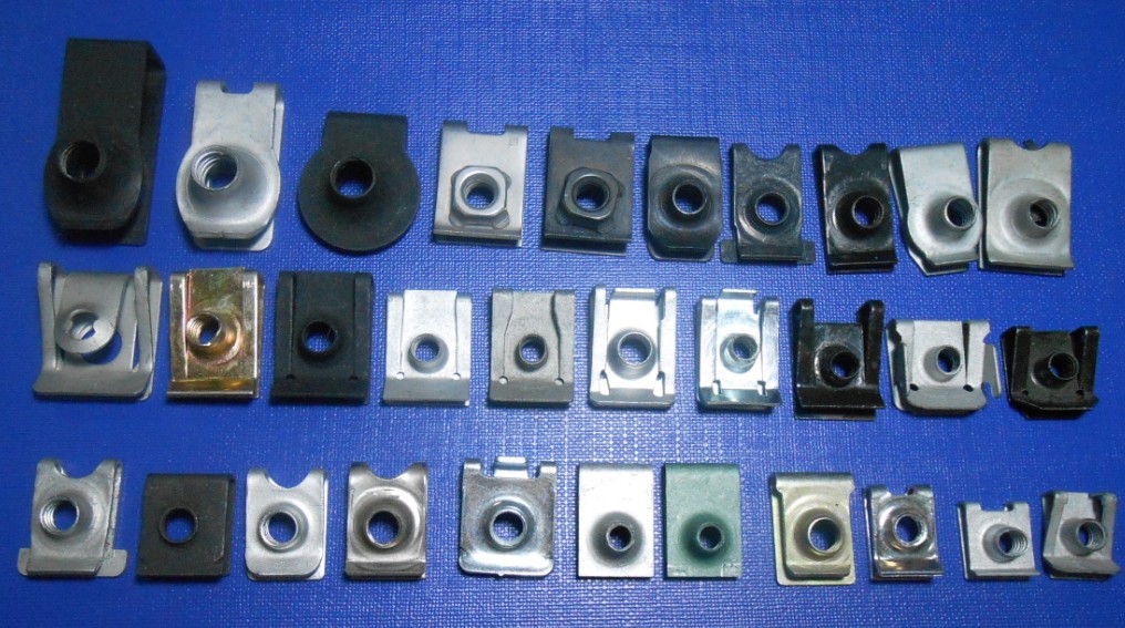 供应汽车m6簧片螺母