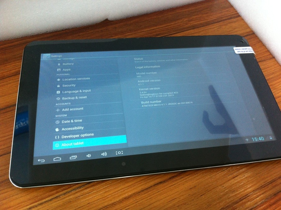 10寸 10.1寸四核平板电脑 全志a31s 1g 16g平板电脑 现货销售图片_12