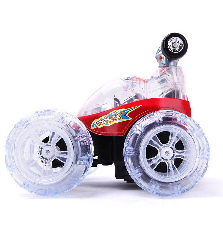 仁达玩具六通伸缩 闪灯 音乐特技车 遥控车 翻斗 rd800003