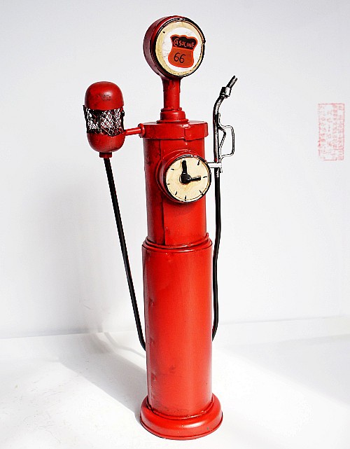 zakka杂货 伦敦街头加油器 手绘铁皮加油 7256 红绿