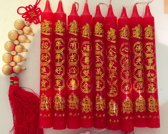 厂家直销供应批发低价烫金蜡烛tj09