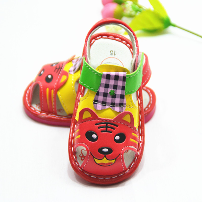 158老虎王凉鞋 儿童卡通宝宝鞋 夏天透