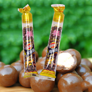 粤盛20g麦丽素 80后经典怀旧零食 童年糖果夹心膨化 牛奶巧克力