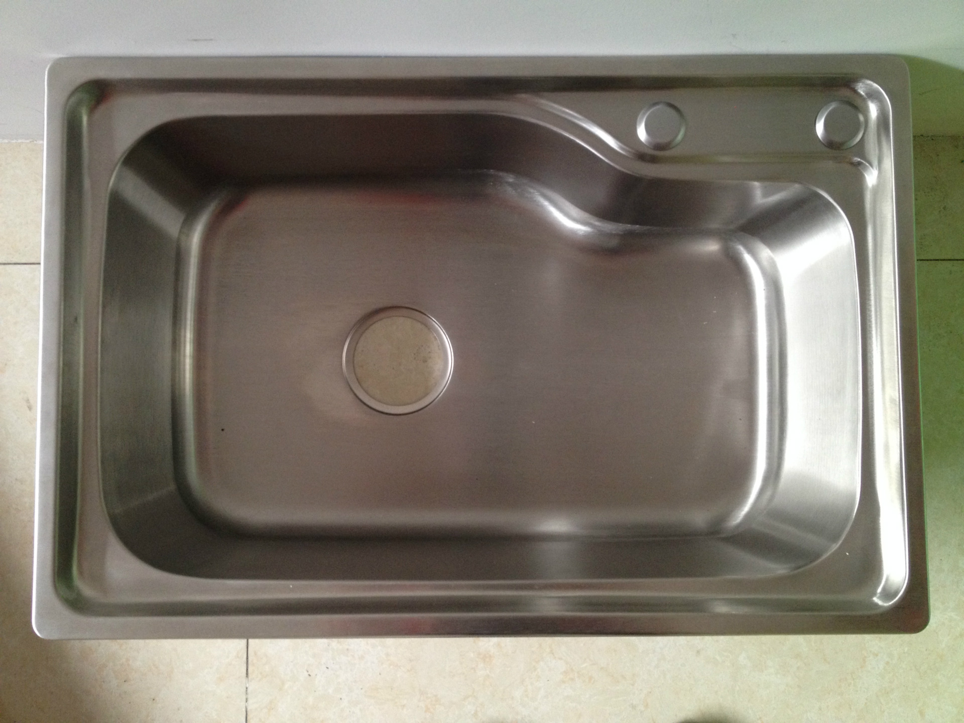 201不锈钢单盆水槽洗菜盆洗涤槽洗手盆hd6845